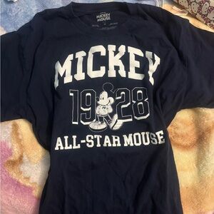 Disney Mickey Mouse Navy Kids T-Shirt